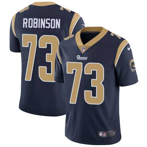Nike Los Angeles Rams #73 Greg Robinson Navy Blue Team Color NFL Vapor Untouchable Limited Jersey,We sell and wholesale Nike Los Angeles Rams #73 Greg Robinson Navy Blue Team Color NFL Vapor Untouchable Limited Jersey on line form chian!